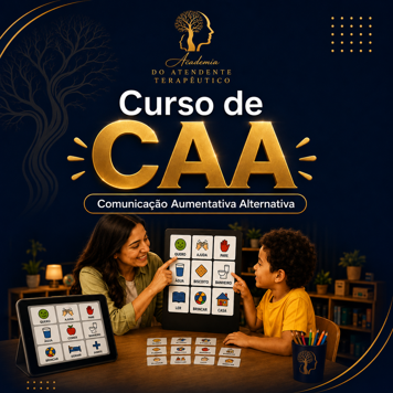 Capa — Comunicação Alternativa Aumentativa (CAA)