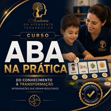 Capa — Mini Curso de ABA na Prática